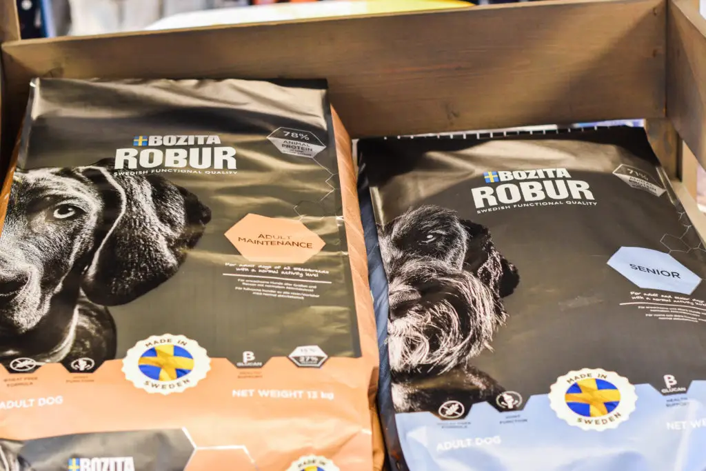 Hundmat från märket Bozita Robur
